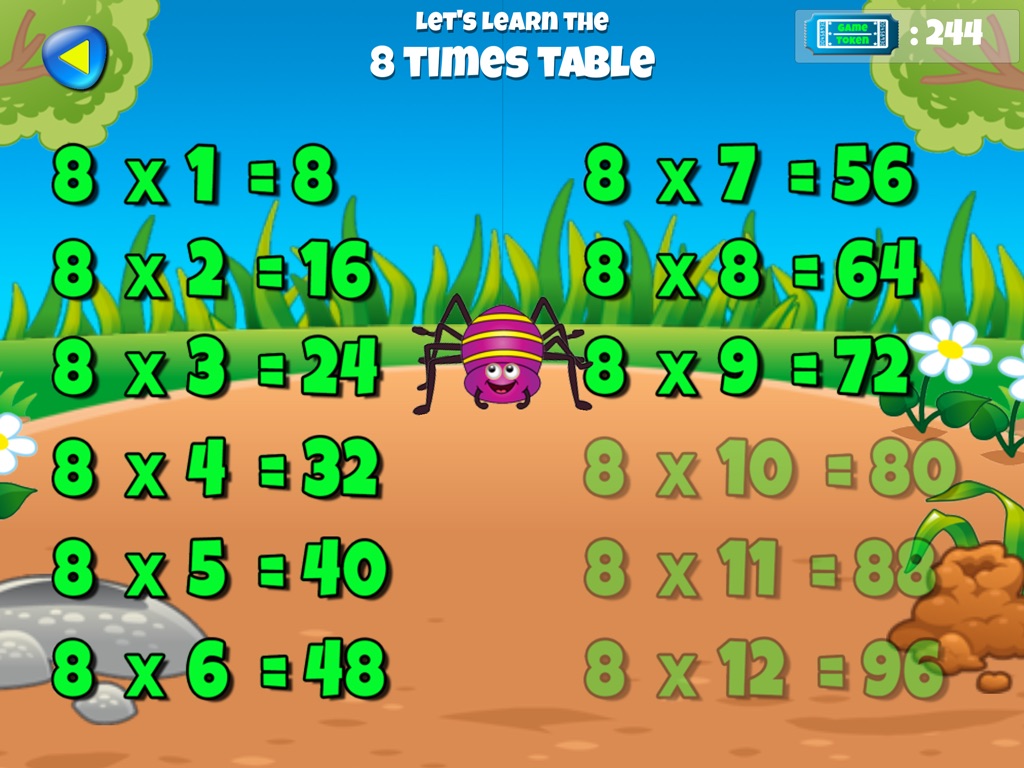 Mini World Maths Times Tables screenshot 3