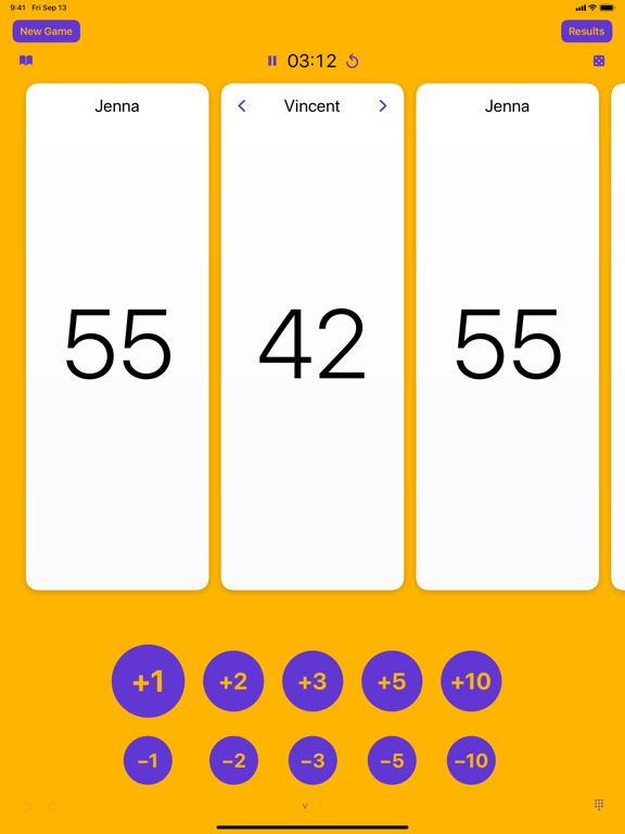 Games Keeper - Board Game Score Tracker screenshot