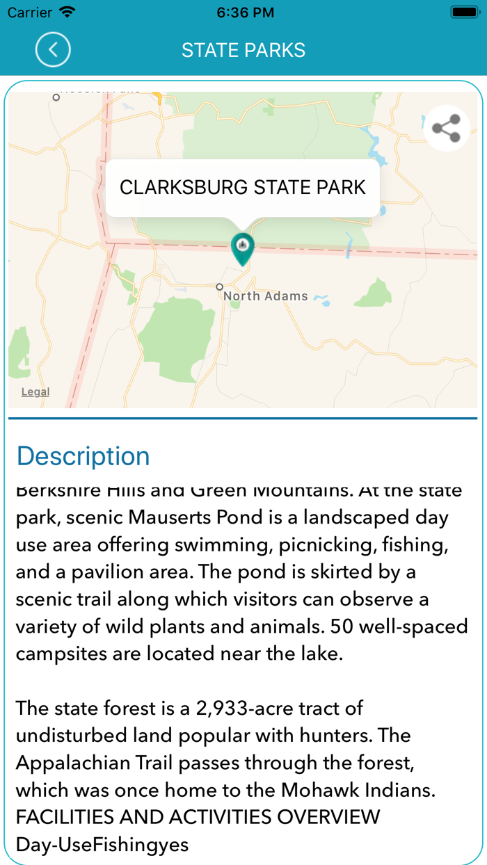 Massachusetts State Park