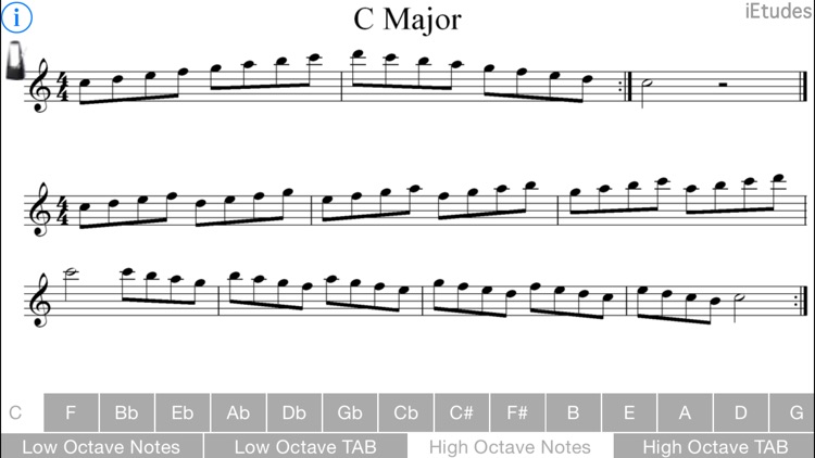 Major Scales Guitar screenshot-3