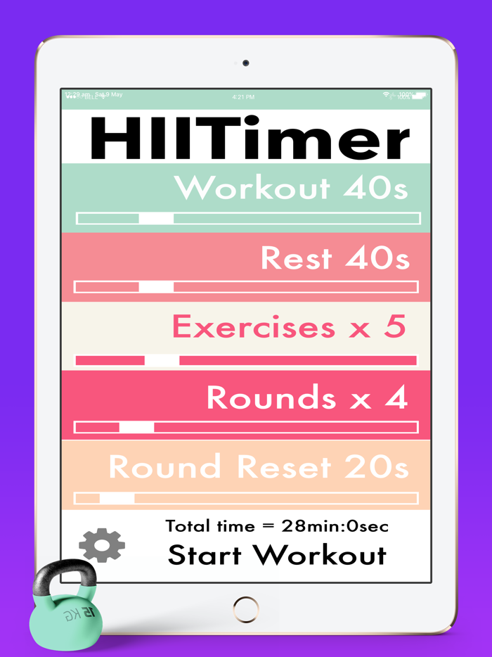 HIITimer Interval Workout