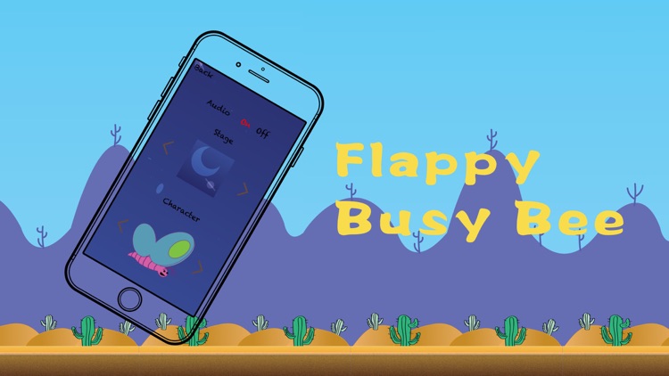 Flappy Busy Bee screenshot-4