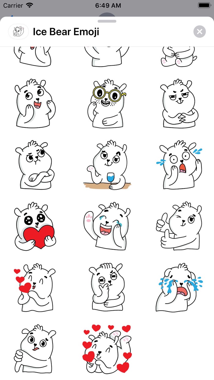 Ice Bear Emoji