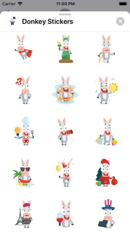 Game screenshot Donkey Stickers hack