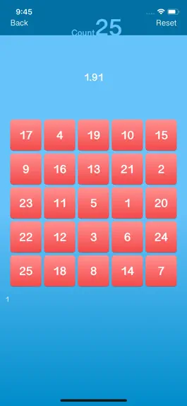 Game screenshot Count25 - Count to 25 mod apk