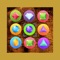 "Gems Match SAGA" is a game to combine gems that appear like a torrent from the top of the screen