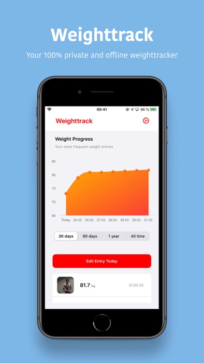 Weighttrack - Body Tracker
