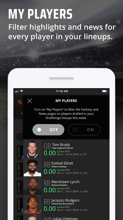 DK Live - Fantasy Sports News screenshot-6