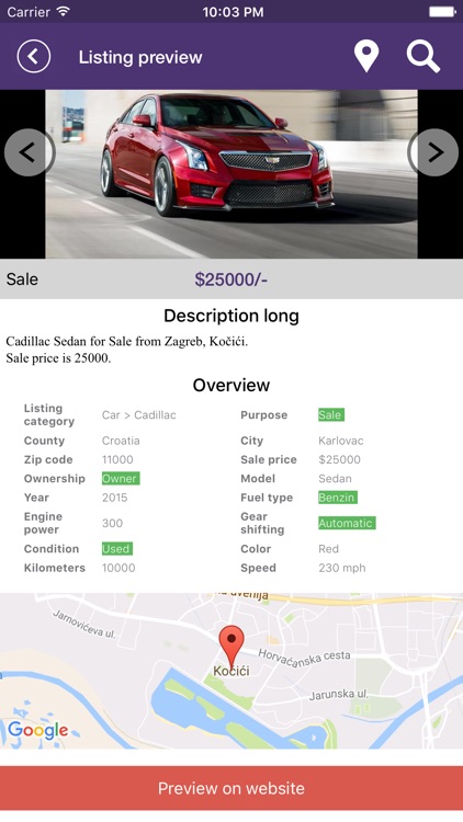 Classified ADS InfinityMarket screenshot-3