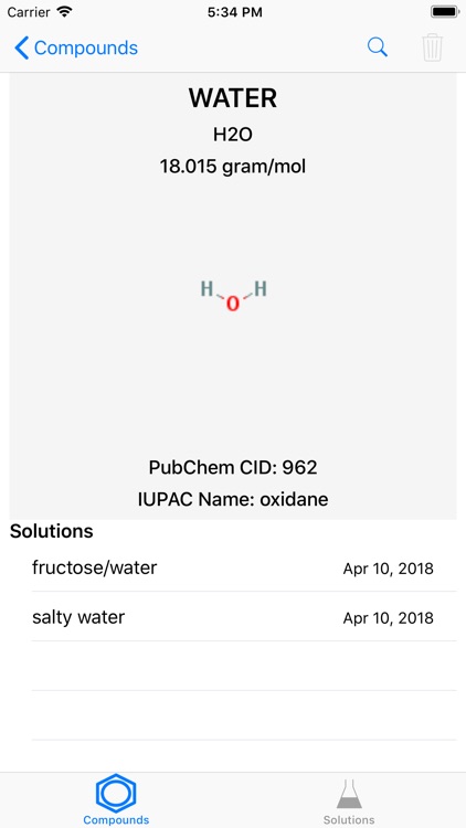 Search PubChem