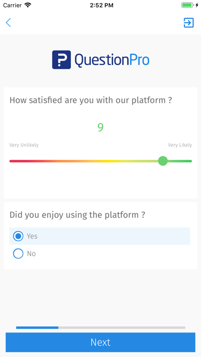 How to cancel & delete QuestionPro - Offline Surveys from iphone & ipad 4