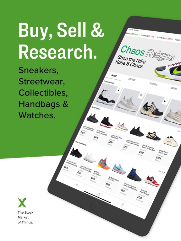 iPad Image of StockX - Buy & Sell Authentic
