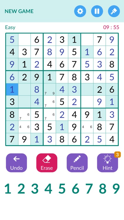 Sudoku - Number Place