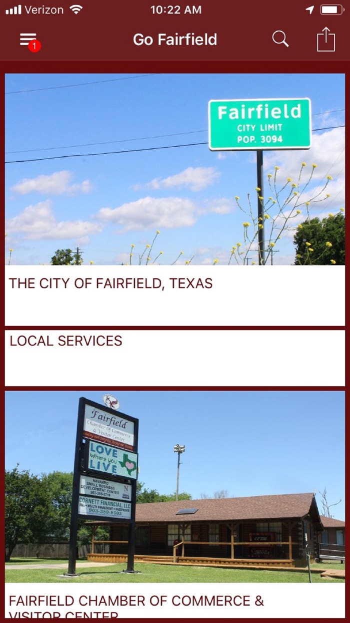 Go Fairfield Texas