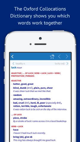 Oxford Collocations Dictionaryのおすすめ画像1