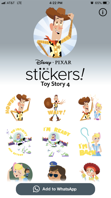 Pixar Stickers: Toy Story 4のおすすめ画像5