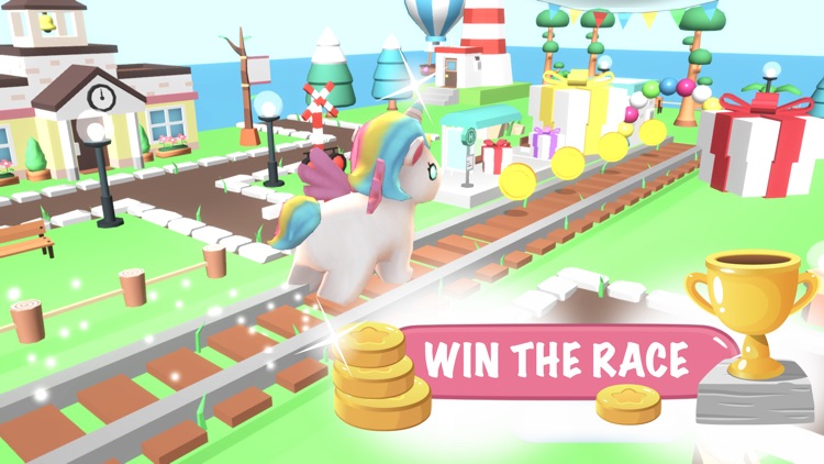 Unicorn fun running games