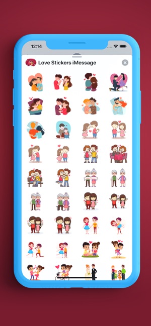 Love Story Stickers Valentine(圖2)-速報App