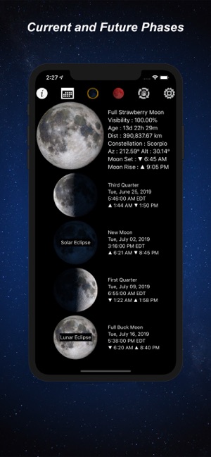 Lunar Phase - Moon Calendar