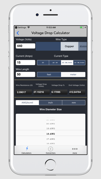 How to cancel & delete Electrical Calculator from iphone & ipad 4