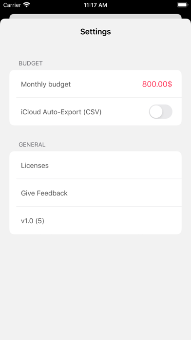 SimpleBudget - Expense tracker screenshot 4
