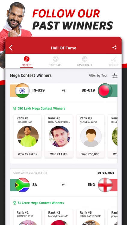Dream11 Fantasy Sports screenshot-6