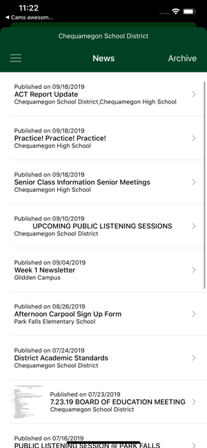 Chequamegon School District(圖2)-速報App