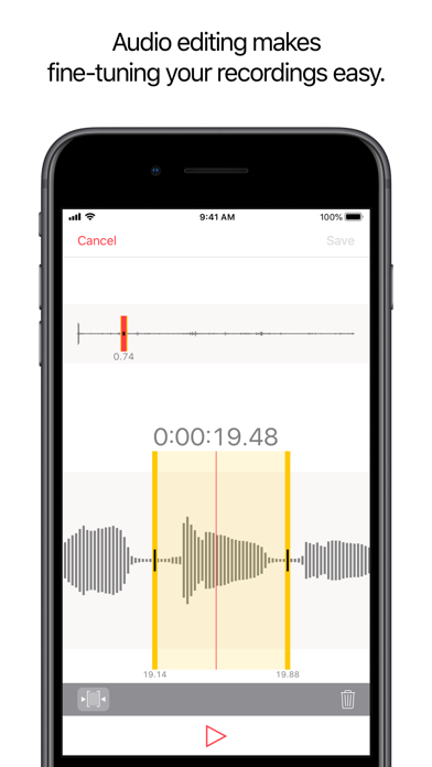 Just Press Record: Voice and Audio Recorder with Automatic Sync Screenshot 5