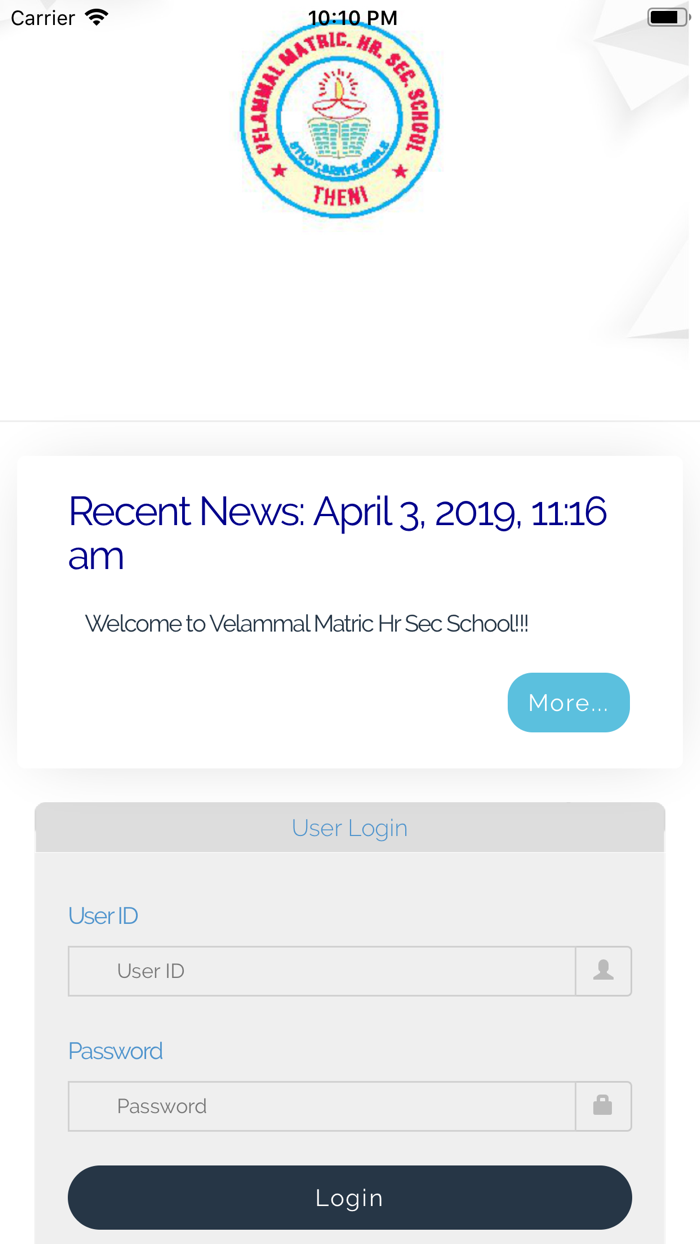 Velammal Matric Theni