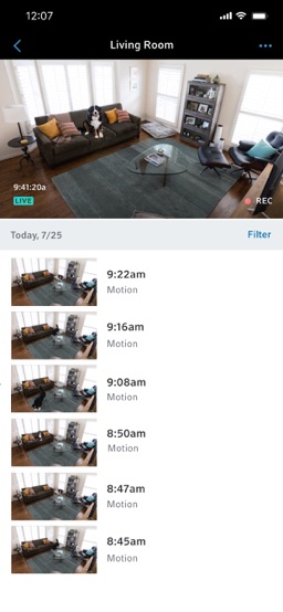 Xfinity Home app screenshot