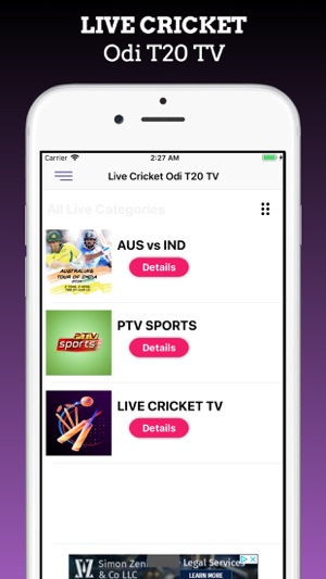 Live Cricket Odi T20 Tv(圖5)-速報App