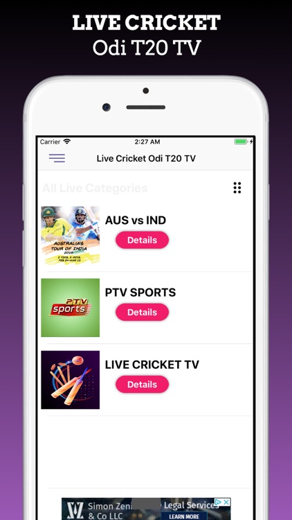 Live Cricket Odi T20 Tv screenshot-4