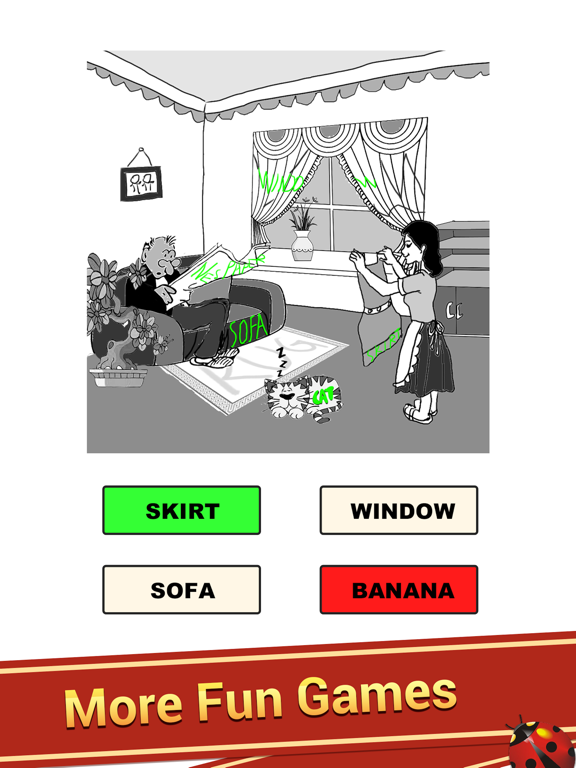 iPad Image of Word Link - Word Puzzle Game