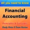 Get +2400 accounting & financial Terms, Concepts, Study notes, exam quizzes & practice cases and Prepare and Pass any financial accounting  Exam  easily and guarantee the highest score