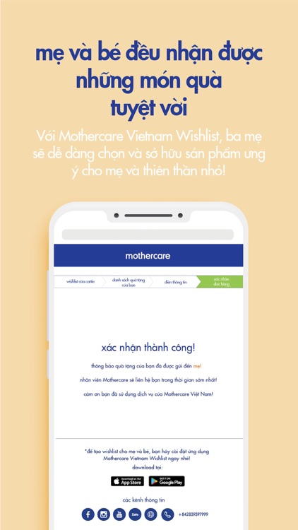 Mothercare Vietnam Wishlist screenshot-9