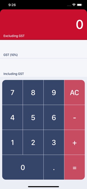 Australian GST Calculator