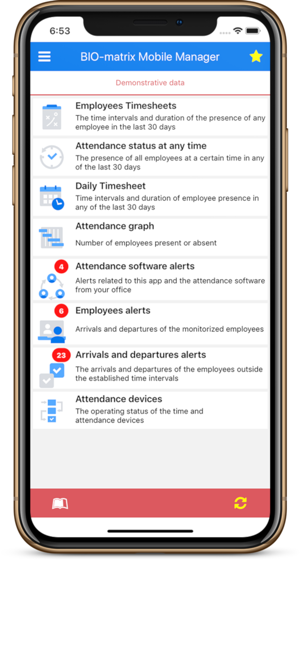 Bio-Matrix Mobile Manager