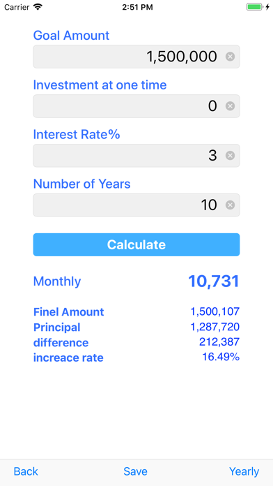 Compound  calculation screenshot 4