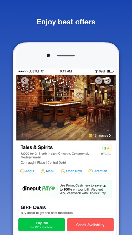 Dineout: Restaurant Offers