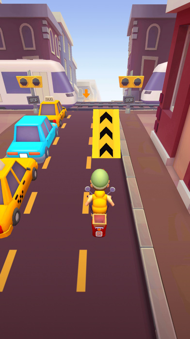 Deliveryman: 3D Bike Race Game screenshot 2