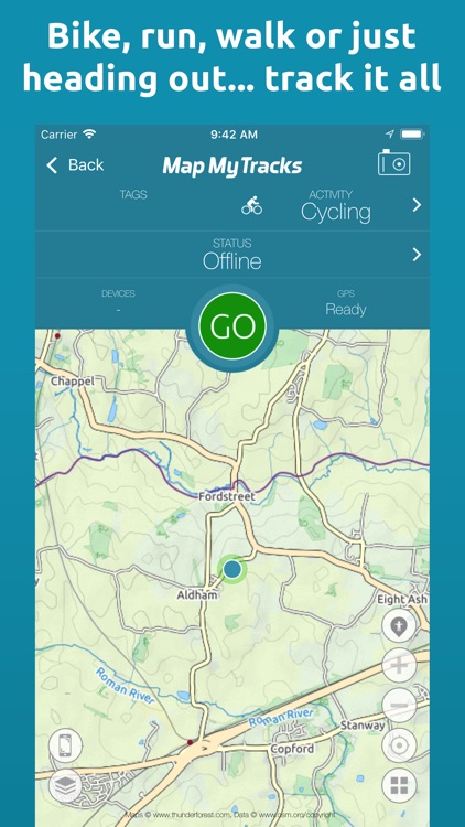 Map My Tracks: cycling pro screenshot-0