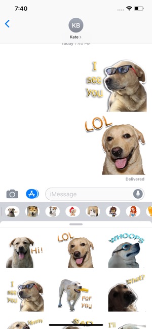 Dog Emotions Sticker Pack(圖2)-速報App