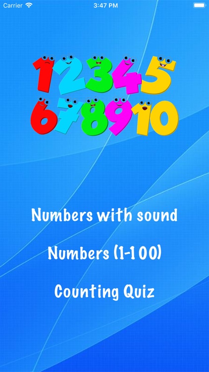 Learn number games for kids