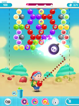 Screenshot 3 Pop Gomoso - Bubble Shooter iphone
