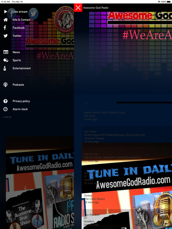 Screenshot #5 pour Awesome God Radio