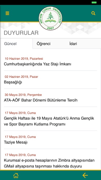AÇÜ Mobil screenshot 4