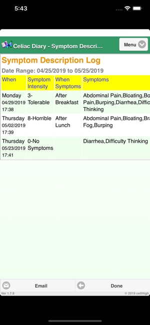 Celiac (Coeliac) Diary(圖6)-速報App