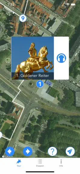 Game screenshot Audioguide Dresden Neustadt apk
