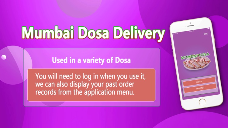 Mumbai Dosa Delivery