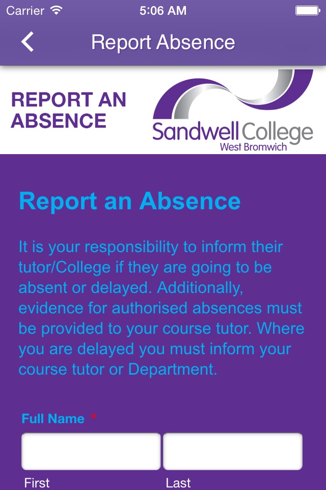 Sandwell College screenshot 3